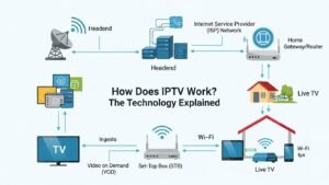 Hoe werkt IPTV? De Techniek Uitgelegd