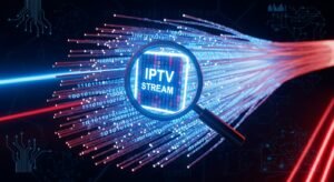 Conceptuele weergave van Deep Packet Inspection voor IPTV detectie door ISP's.